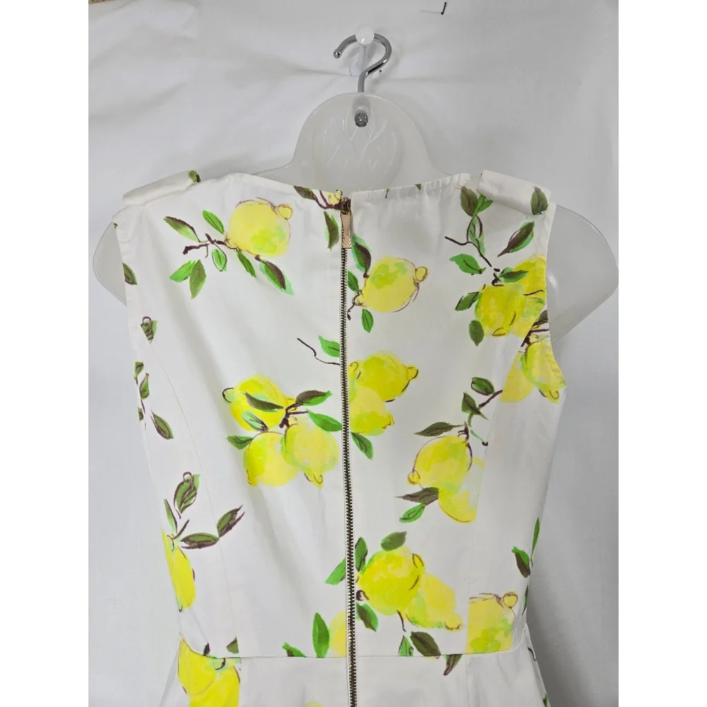 Kate Spade Thalia Peplum Top In Lyric Lemon